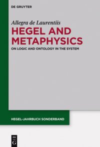 cover of the book Hegel and Metaphysics