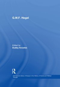 cover of the book G.W.F. Hegel