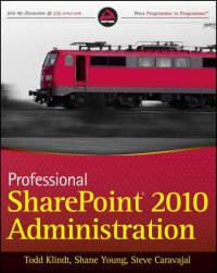 cover of the book Professional SharePoint 2010 Administration