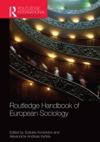 cover of the book Routledge Handbook of European Sociology