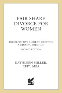 cover of the book Fair share divorce for women: the definitive guide to creating a winning solution