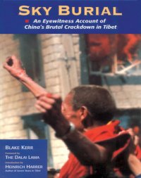 cover of the book Sky burial: an eyewitness account of China's brutal crackdown in Tibet