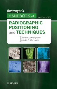 cover of the book Bontrager's handbook of radiographic positioning and techniques