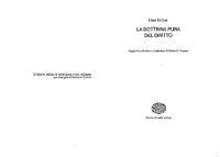 cover of the book La dottrina pura del diritto