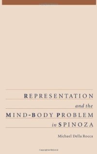 cover of the book Representation and the Mind-Body Problem in Spinoza