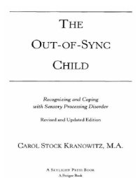 cover of the book The out-of-sync child: recognizing and coping with sensory processing disorder