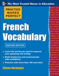 cover of the book Practice Makes Perfect French Vocabulary