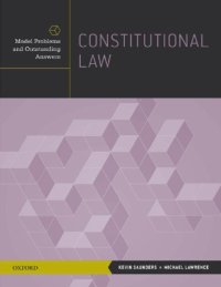 cover of the book Constitutional law: model problems and outstanding answers