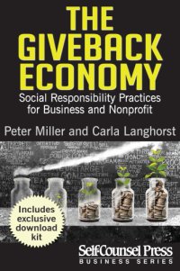 cover of the book The giveback economy social responsibility practices for business and nonprofit