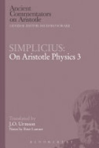 cover of the book Simplicius: On Aristotle Physics 3