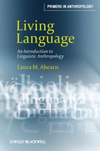 cover of the book Living language: an introduction to linguistic anthropology