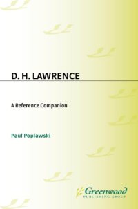 cover of the book D. H. Lawrence: a reference companion