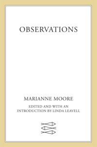 cover of the book Observations: poems