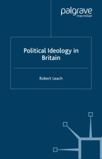 cover of the book Political ideology in Britain