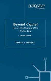 cover of the book Beyond Capital: Marx's Political Economy of the Working Class