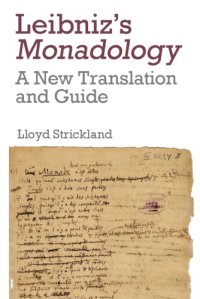 cover of the book Leibniz's Monadology: a new translation and guide