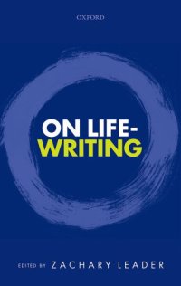 cover of the book On Life-Writing