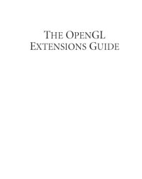 cover of the book The OpenGL extensions guide