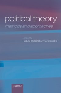 cover of the book Political theory: methods and approaches