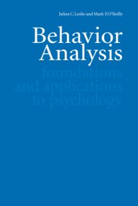 cover of the book Behavior Analysis