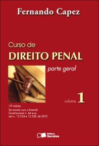 cover of the book Curso de direito penal, volume 1, parte geral