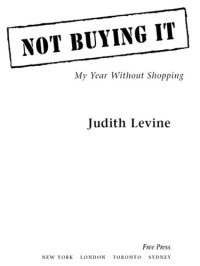 cover of the book Not Buying It: My Year Without Shopping