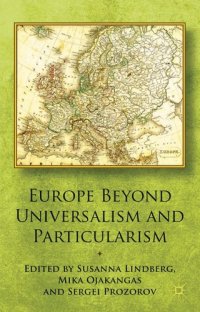 cover of the book Europe beyond universalism and particularism