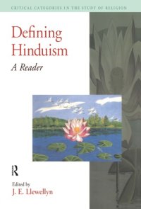 cover of the book Defining Hinduism: a reader