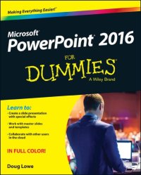 cover of the book PowerPoint 2016 for dummies