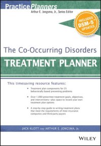 cover of the book The Co-Occurring Disorders Treatment Planner, with DSM-5 Updates