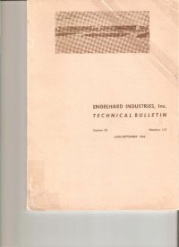 cover of the book Engelhard Industries, Inc. Technical Bulletin, Thomas Graham Commemorative Issue, High Resolution version