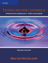 cover of the book Teoría microeconómica: principios básicos y ampliaciones