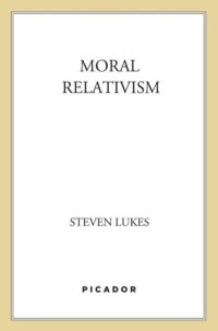 cover of the book Moral Relativism