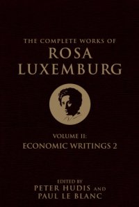 cover of the book The Complete Works of Rosa Luxemburg, Volume 2