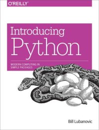 cover of the book Introducing Python: modern computing in simple packages