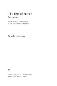 cover of the book The Fear of French Negroes