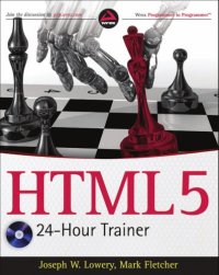 cover of the book HTML5 24-hour trainer