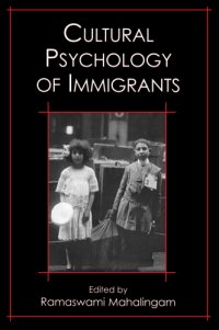 cover of the book Cultural Psychology of Immigrants