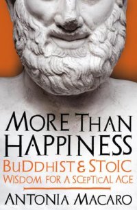 cover of the book More than happiness: Buddhist and Stoic wisdom for a sceptical age