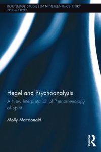 cover of the book Hegel and psychoanalysis: a new interpretation of Phenomenology of spirit