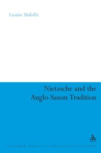 cover of the book Nietzsche and the Anglo-Saxon tradition