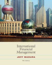 cover of the book International corporate finance