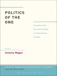 cover of the book Political theory and contemporary philosophy: concepts of the one and the many in contemporary thought