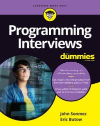 cover of the book Programming Interviews For Dummies