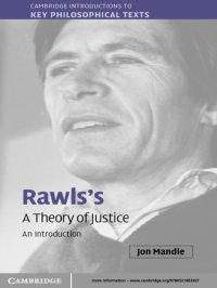 cover of the book Rawls's 'A theory of justice: an introduction