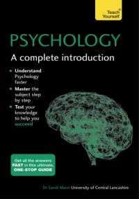 cover of the book Psychology: a Complete Introduction