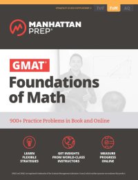 cover of the book GMAT Foundations of Math