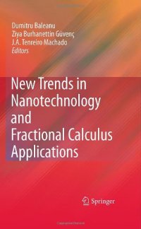 cover of the book New Trends in Nanotechnology and Fractional Calculus Applications