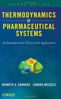 cover of the book Thermodynamics of Pharmaceutical Systems: An introduction to Theory and Applications