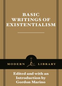 cover of the book Basic Writings of Existentialism